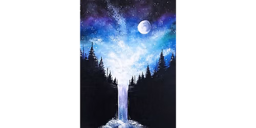 Galactic Waterfall - Paint and Sip in Indianapolis | Classpop!\u2122
