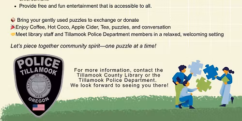 TPD Puzzle Exchange at Tillamook Library 