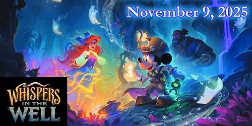 Lorcana Whispers in the Well Prerelease