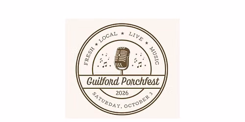 Guilford Porchfest 2026