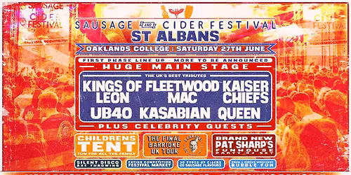 Sausage and Cider Festival - St Albans 2026