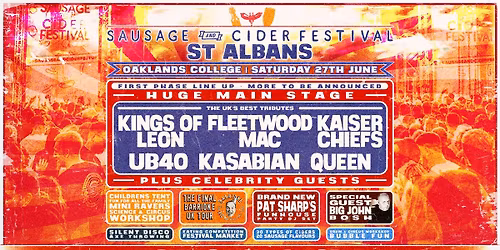 Sausage and Cider Festival - St Albans 2026