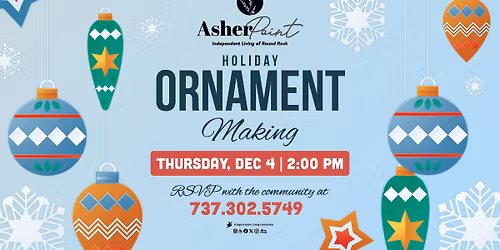 Holiday Ornament Making 