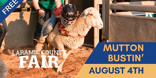 Laramie County Fair Mutton Bustin'