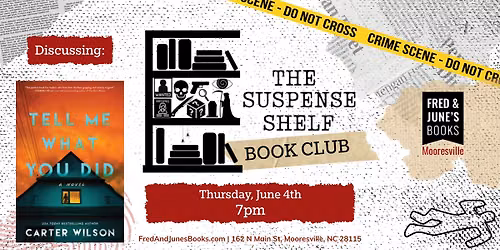 The Suspense Shelf Book Club