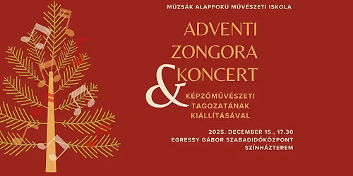 \ud83c\udfb9\u2728 Adventi Zongorakoncert \u2728\ud83c\udf84M\u00daZS\u00c1K  AMI \u2728\ud83c\udf84 \u00d3cs\u00e1n