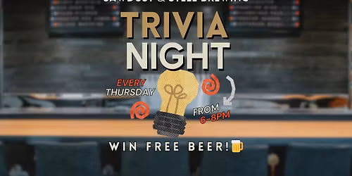 Trivia Night at Sawdust!