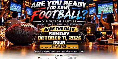 Are You Ready For Some Football?