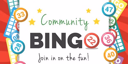 Wednesday Afternoon Community Bingo!