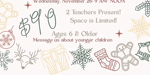 A Very Artsy Christmas Camp!