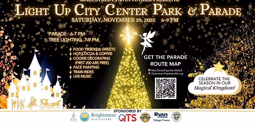 Christmas Parade & Light up City Center Park 