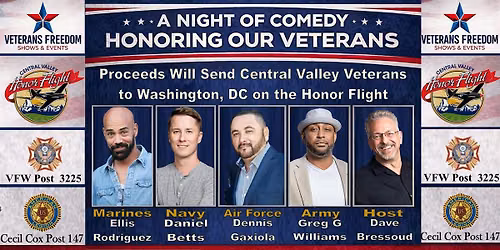 A Night of Comedy Honoring our Veterans