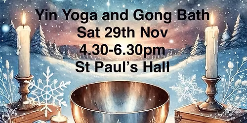Yin yoga and gong bath 