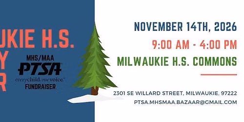 Milwaukie H.S. Holiday Bazaar
