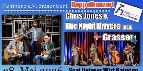 Chris Jones & The Night Drivers (USA) feat. Grasset4 im Unteren Wirt Haiming