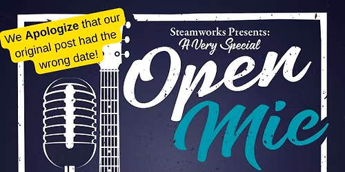Open Mic hosted by Mark and Curt
