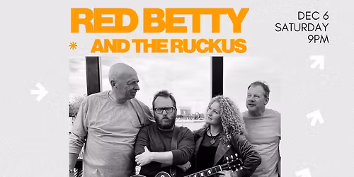 Red Betty and the Ruckus at Blackwall Hitch Annapolis!