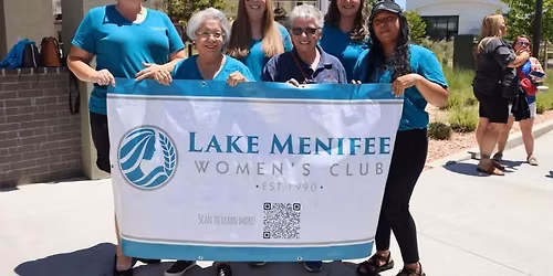 Lake Menifee Women\u2019s Club open to all women over 18