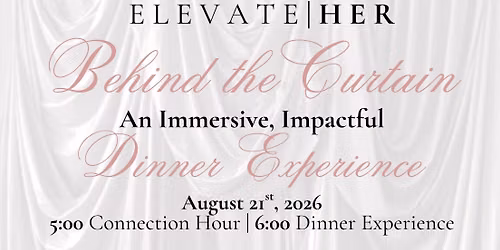 ElevateHER: DINNER EXPERIENCE 