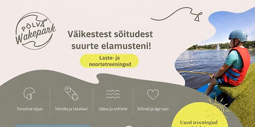 Laste- ja noorte veelauatreeningud 2026