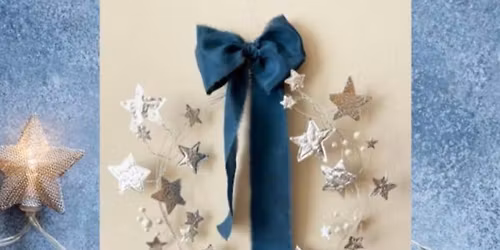 Festive wreath making 