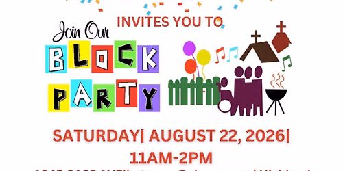 BOM and Cass Ave. Community Block Party