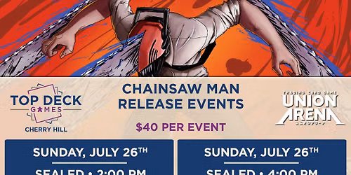 UNION ARENA Chainsaw Man Release Event #1