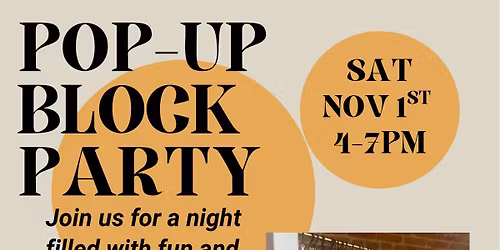 Pop-Up Block Party-Fisher\u2019s Florist & Studio Seven