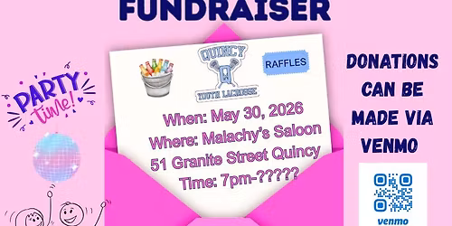 \ud83e\udd4d Quincy Youth Lacrosse Fundraiser \ud83e\udd4d