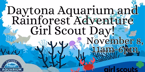 Girl Scout Day at the Aquarium!
