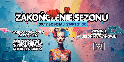 \ud83c\udf12 19.09 | OSTATNIA SOBOTA POD GWIAZDAMI. ZAMKNI\u0118CIE SEZONU NA M\u0141YNOWEJ