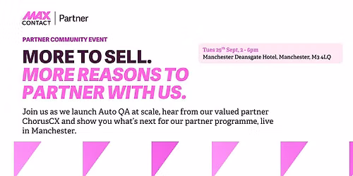 MaxContact Partner Community Event