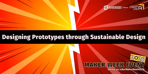 Maker Week: Designing Prototypes through Sustainable Design