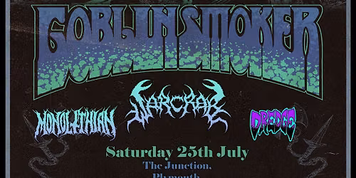 Goblinsmoker \/\/ Warcrab \/\/ Dredge @ The Junction, Plymouth