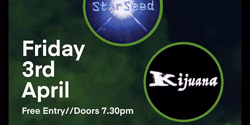 New music Night w\/ Mrs Mangle \/\/ Starseed \/\/ Kijuana