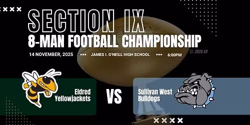 ELDRED vs. SULLIVAN WEST - SECTION IX CHAMPIONSHIP