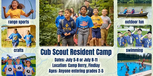 2026 Cub Scout Resident Camp