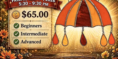 Stained Glass with Mary- UMBRELLA
