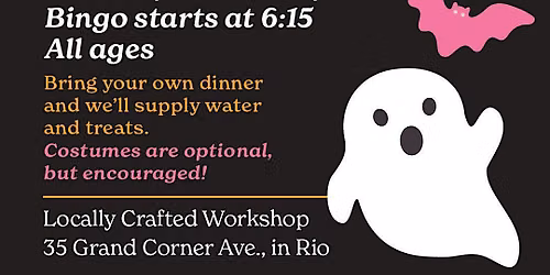 Halloween Family Bingo Night in Montgomery County, Md.