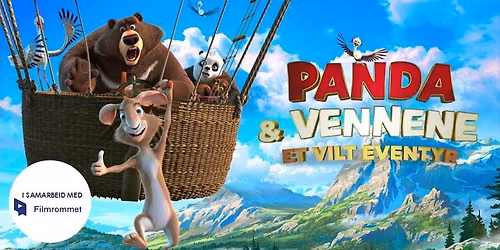 Minikino: Panda og vennene - Et vilt eventyr