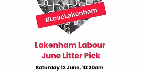 Lakenham Labour Community Litter Pick