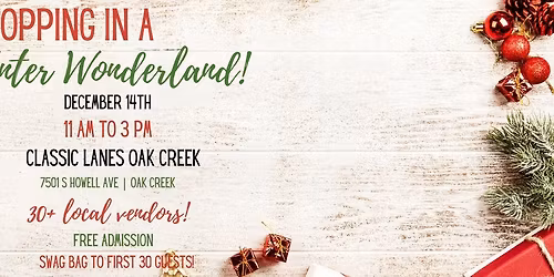 Shopping in a Winter Wonderland