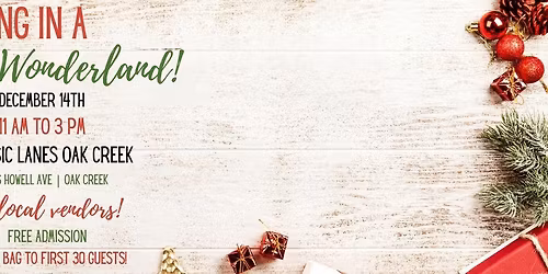 Shopping in a Winter Wonderland