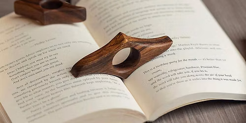 Make a Wooden Thumb Book Page Holder