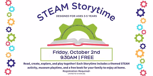 STEAM STORYTIME AT COGNITION