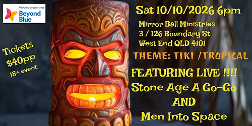 The Blue Banana TIKI Lounge fundraiser dance