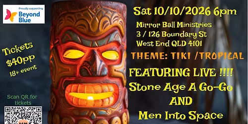 The Blue Banana TIKI Lounge fundraiser dance
