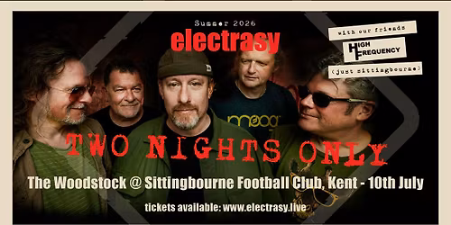 Electrasy LIVE - The Woodstock, Kent