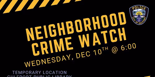 Gulfport Neighborhood Watch