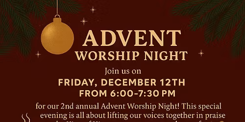 Advent Worship Night 